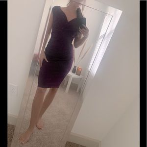 Purple Midi Dress